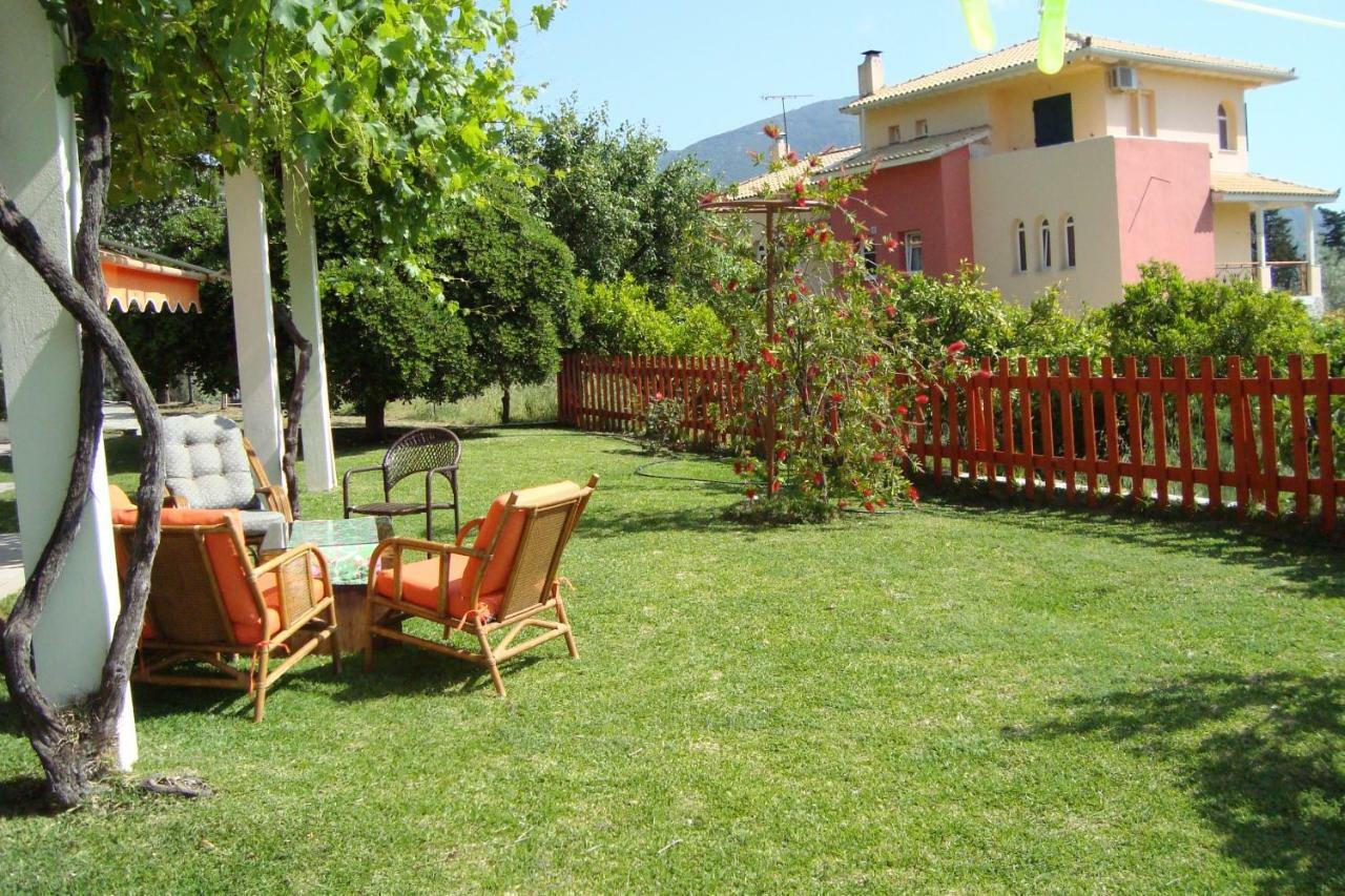 Villa'S Ground Floor Apartment With 60 Qm Swimming Pool Agios Christoforos  Exterior foto