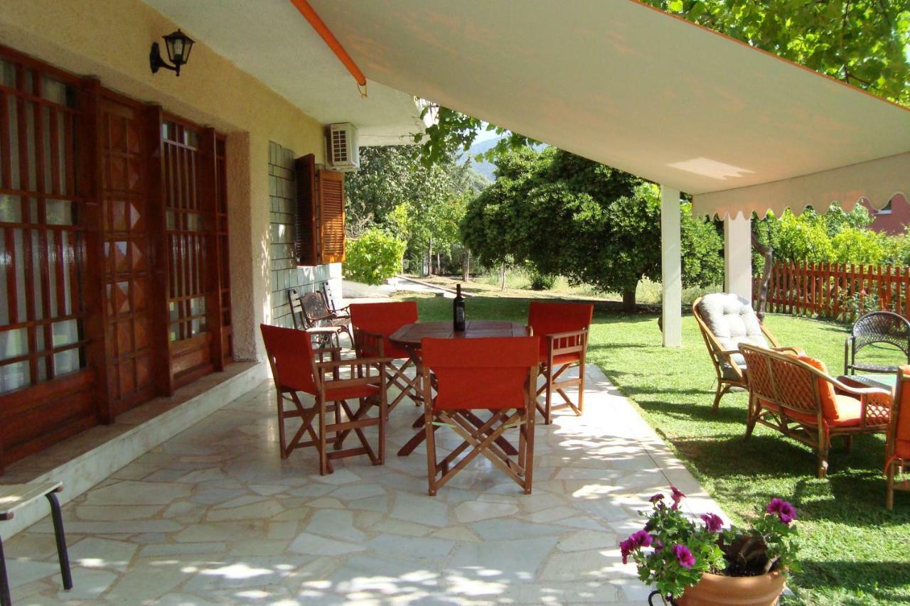 Villa'S Ground Floor Apartment With 60 Qm Swimming Pool Agios Christoforos  Exterior foto